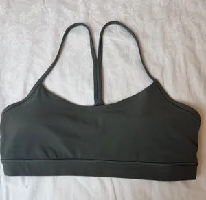 Lululemon Women's green Strappy Sports Bra sz 12 thumbnail 1