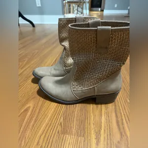 BareTraps Quest woven shaft booties size 8 thumbnail 3