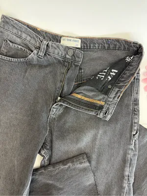 Free People X We The Free Tinsley Baggy High-Rise Jeans Celestial Black thumbnail 11