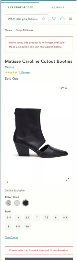Anthropologie Matisse leather booties thumbnail 7