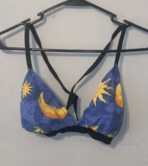 ETSY Moon Stars Boho Bra/ Bralette thumbnail 1