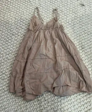Tan Target Mini Dress thumbnail 1