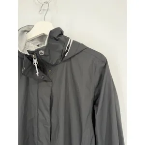 REI Co-op Women's Rain Jacket XL Black Hooded Waterproof Shell thumbnail 2