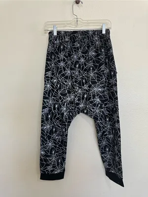 Dolls Kill Spider‎ Byte Reflective Drop Crotch Joggers, S thumbnail 2