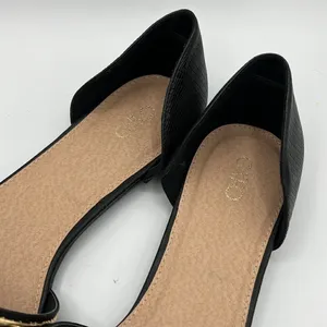 Cato Black Low Heels Shoes Slip on Size 10 Pointed‎ toes b38 thumbnail 3
