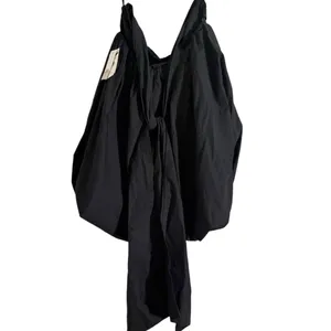 BP black sleeveless mini dress with a bubble hem and bow detail. Size M thumbnail 5