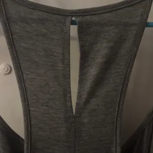 Grey Women's Relaxed Racerback Jumpsuit with Pockets XL Boho Cozy Loungewear Emo thumbnail 7