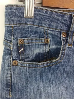 Aeropostale 6 29/29 Medium Wash Flare Jeans thumbnail 7