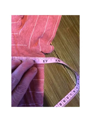 Lululemon NWOT Love Tee V-Neck Pink Striped Knit Top - Size Small thumbnail 6