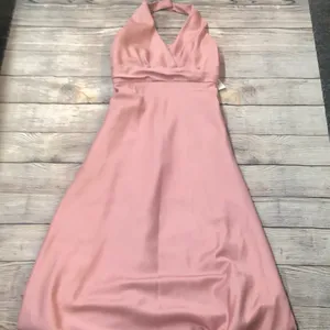 Amsale pink size 6 formal dress thumbnail 3