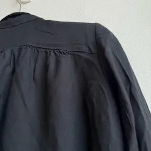 ✨$5/$25 Club Monaco Drape Black Open Zipper Blazer Career Office Size Small thumbnail 7