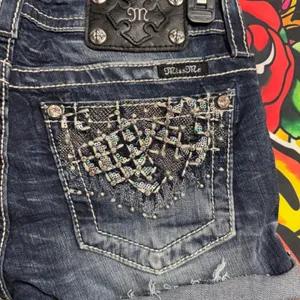 miss me cut off shorts thumbnail 3