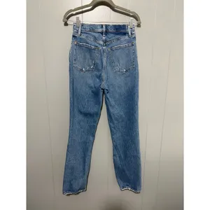 Abercrombie & Fitch Blue Curve Love The 90s Straight Ultra High Rise Jeans 27 thumbnail 3