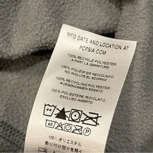 Patagonia Women’s Gray Micro D Quarter Zip Fleece Pullover size Medium thumbnail 8