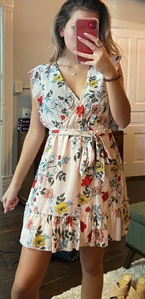 Jack by BB Dakota Floral Boutique Dress thumbnail 3