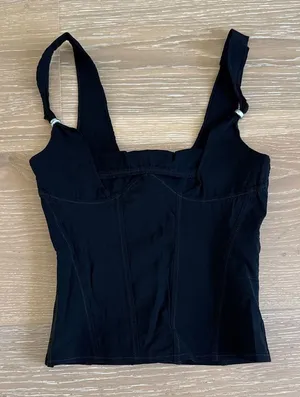 I.AM.GIA Corset Top Idez Size XS Black thumbnail 1