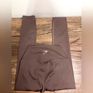 Gymshark Training Leggings – Extra Small – Brown thumbnail 2