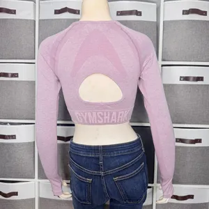 Gymshark FLEX SPORTS LONG SLEEVE CROP TOP Size Small thumbnail 3