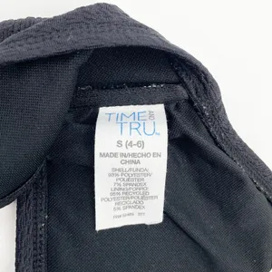 Time and Tru Bikini Top Women Small One Shoulder O-Ring Minimal Swim‎ Indie thumbnail 10