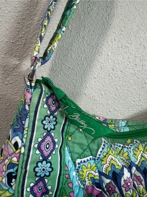 Vera Bradely Emerald Pasiley Bag thumbnail 3