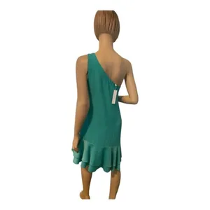 Trina Turk One Shoulder Peplum‎ Hem Cocktail Dress thumbnail 2