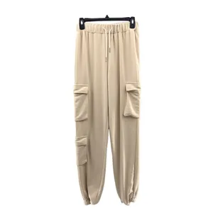 superdown Bethany‎ Cargo Sweatpant in Beige S thumbnail 4