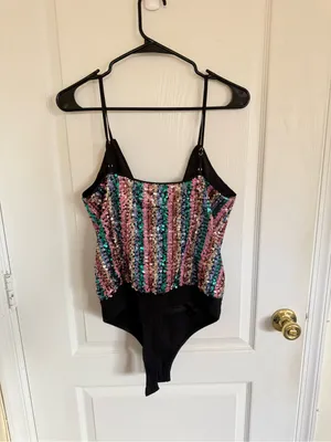 Lovers & Friends Leo Cami Sequin Bodysuit thumbnail 7