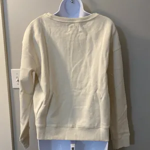 NEW PACT Med 100% Organic Cotton Baby Bellas Mushroom Cream Slouchy Sweatshirt thumbnail 3