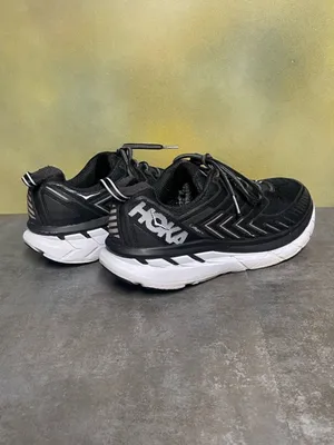 Hoka One One Clifton 4 Women's Black & White Running Shoes Size 9.5B thumbnail 13