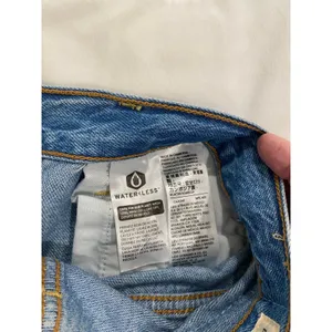Levi's Premium Ribcage Straight Jeans Women's 24 Blue Denim western classic thumbnail 5