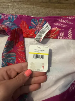 Free People Off-The-Shoulder Print Bodysuit thumbnail 5
