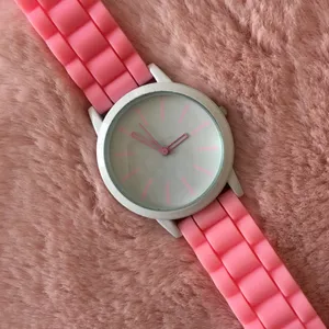 Pink silicone watch thumbnail 3