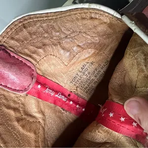 Tony Lama Pink Brown Leather Western Boots thumbnail 12