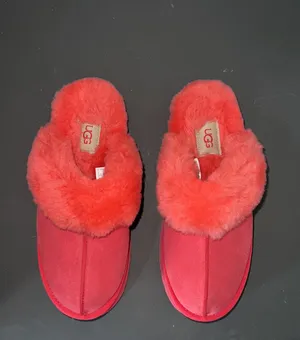 UGG Disquette Platform Slippers In Pink Glow thumbnail 3
