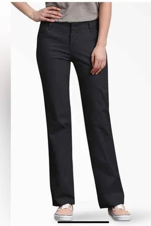 Black Women’s Dickies Size 4R thumbnail 1