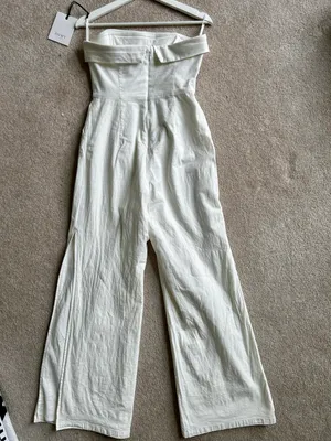 Runaway The Label Tahari Jumpsuit - White thumbnail 11