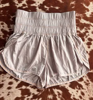 Free people‎ movement the way home shorts size small champagne color thumbnail 1