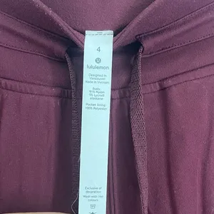Lululemon Maroon Ready To Rulu Joggers Size 4 thumbnail 6