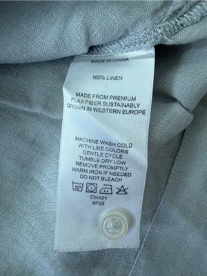 Quince Linen Shirt Womens XS thumbnail 6