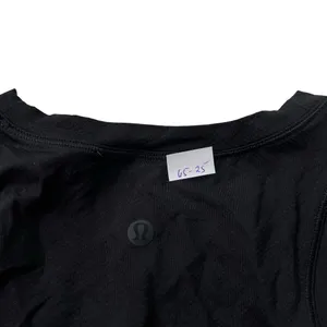 Lululemon Black Open Back Crop Top Women Size 4 | 65-25 thumbnail 5