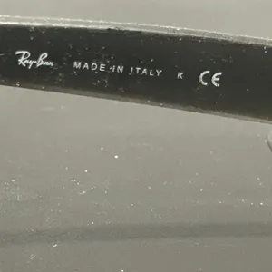 Ray-Ban Classic Black Frame is in Fair Shape. Finishing is off. thumbnail 8