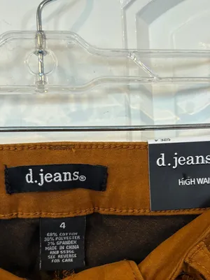 D. Jeans brown jeans size 4/27 thumbnail 5