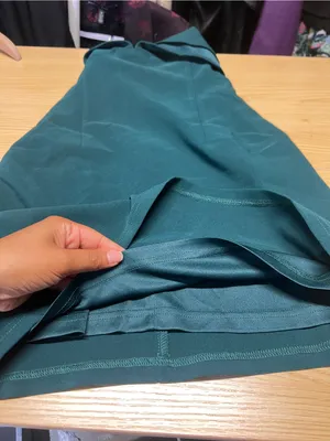 Lulus Emerald Green Asymmetrical Strap Bodycon Mini Dress Size S NWT thumbnail 9