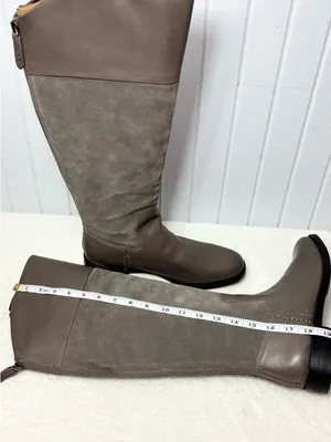 Franco‎ Sarto L-MEYER2 GRAY Knee-High Boots Size 10 M thumbnail 11