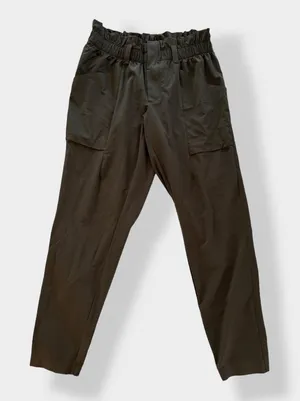 Athleta cropped elastic‎ waist pants Size 4 thumbnail 1