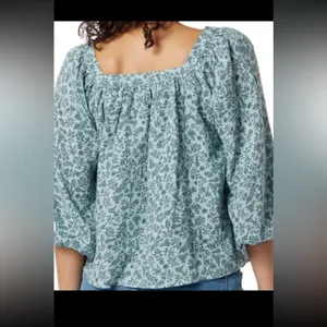 Union Bay Krystin Floral Boho Top. Size medium thumbnail 2