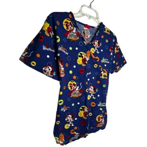 Disney Mickey Mouse Halloween Scrub‎ Shirt thumbnail 3