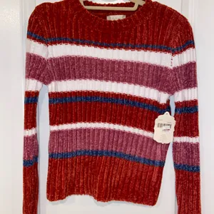 Altar’d State Stripped Crew Neck Stripped Sweater size Small (NWT) thumbnail 1