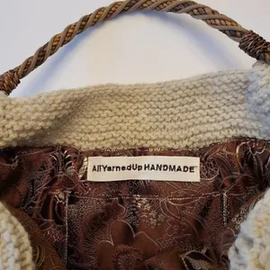 All Yarned Up Handmade Bag Tan thumbnail 5