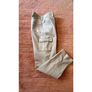 Universal Thread Washed Sage Green Cargo Pants Size 2 thumbnail 10